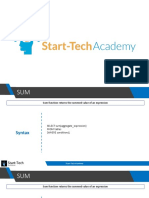 SQL Lecture - 19 - SUM PDF