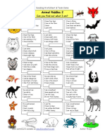 Animal Riddles 2: Can You Find Out What I Am?