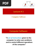 Computer Software (Lecture#3)