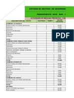 Presupuesto Minergy 2016