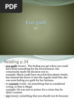 Eco Guilt