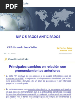 NIF C 5 Pagos Anticipados