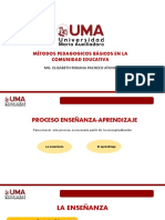 Semana 3. Métodos Pedagogicos Básicos en La Comunidad Educativa