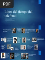 Línea Del Tiempo Del Teléfono