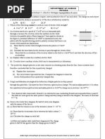 Worksheet 3 - Electric Field: Department of Science Physics