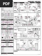 XRAY XB808 Basic Setup Sheet