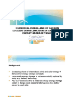 Numerical Modelling of Carbon Dioxide Desublimation in Cryogenic Energy Storage Tanks