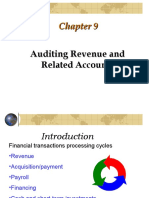 Auditing Revenue and Related Accounts