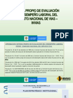 Presentacion Sistema Propio de Evaluacion Del Desempeño Laboral - PPT Julio 2020