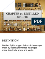 Chapter 13: Distilled Spirits Chapter 13: Distilled Spirits