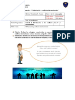 Evaluación Formativa 3er Año Medio Guía N°8 Conflictos Internacionales Actuales Historia-1