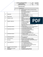 Seaquest Shipmanagement Engine Manual Engine Instructions: Engine Filing System File No. File Name