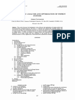 Thermoeconomic Analysis and Optimization of Energy Systems