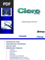 Manejo Seguro Del Cloro