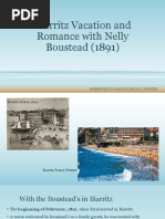 Biarritz Vacation and Romance With Nelly Boustead (1891) : Presented By: Mary Richelle C. Freires