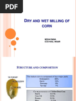 Ry and Wet Milling of Corn: Neha Rana Ccs Hau, Hisar