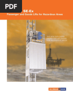 Alimak Se-Ex: Passenger and Goods Lifts For Hazardous Areas