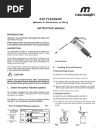 K29 Flexigun: (Models in Aluminium or Zinc)