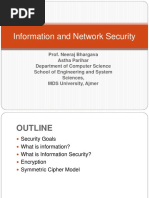 Information and Network Security