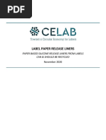 CELAB Label Paper Release Liners Technical PaperFIN