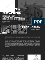 Shaping Machine: Machine Shop Theory and Practice Mechanical Engineering