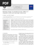 Optimum Design of Castellated Beams: Eects of Composite Action and Semi-Rigid Connections