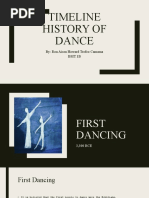 Camama, Ron Aisen Howard T. - Timeline History of Dance