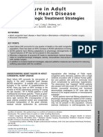 Heart Failure in Adult Congenital Heart Disease Nonpharmacologic Treatment Strategies