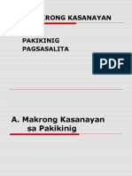 Pakikinig at Pagsasalita