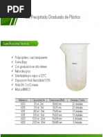 Vaso Precipitado Graduado 1