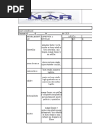 Formatos Pre-Operacionales de Inspeccion de Maquinaria