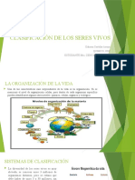 Clasificación de Los Seres Vivos