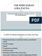 Dampak Kerusakan Flora Fauna 2