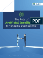 Role of Artificial Intelligence in Managing Business Risk