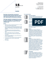 Ring Type Joint (RTJ) Gaskets: RTJ Gasket Profiles:-Oval and Octagonal