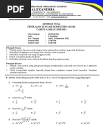 Matematika-Pts Ganjil 20202021 Kelas Ix