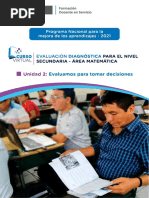 Fasciculo2 Evaluacion Diagnostica Area Matematica Secundaria Ccesa007