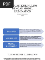 Evaluasi Kurikulum Dengan Model Ilumination