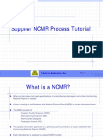 NCMR Process Tutorial