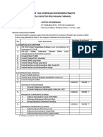 Daftar Tilik Verifikasi Instrumen