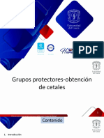 Grupos Protectores-Obtención de Cetales