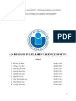 On-Demand Fulfillment Service System: Group 3