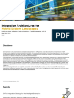 SAP Integration Architectures