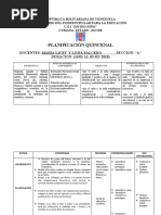 Planificacion Enero Cuerpo Humano