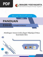 Panduan Wonogiri Student Festival 2021 Essay Competition