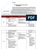 Senior High School Basic Education Department: Time Frame Topics Learning Competencies Assessment