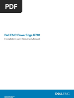 Dell EMC PowerEdge R740 Installation and Service Manual