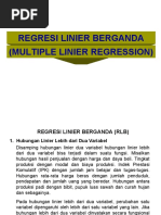 Regresi Linier Berganda