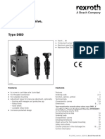 Pressure Relief Valve, Direct-Operated Type DBD: RE 25402, Edition: 2020-03, Bosch Rexroth AG