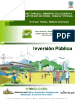 Inversión Pública Sistema Invierte - Pe v2.0 1